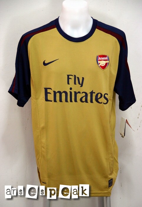 Arsenal Away Kit 0809