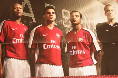 Arsenal Kit 08/09